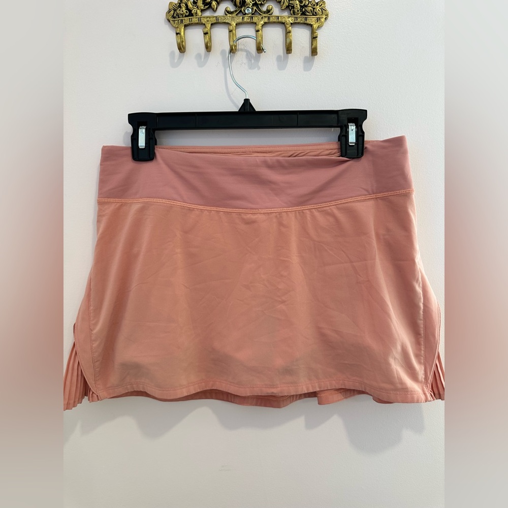 Lululemon Play Off The Pleats Skirt 13" | Size 8 | Peach Pink | Great Condition!